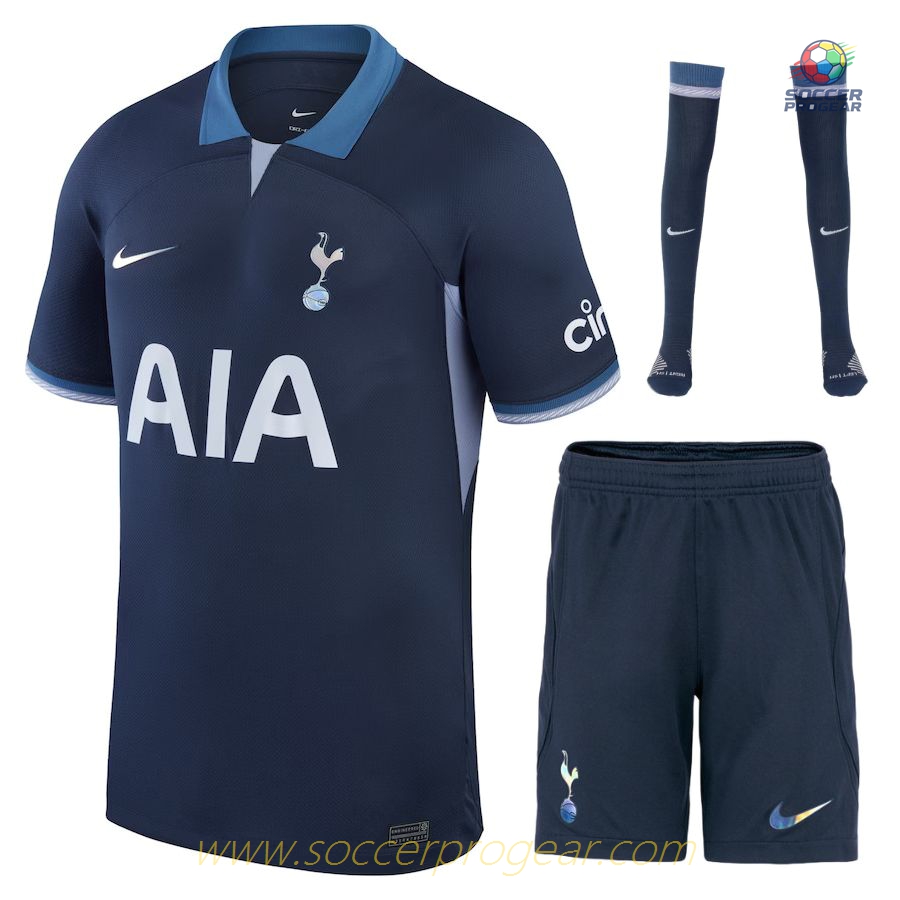 Tottenham Away Child Kit Shirt 2023 2024