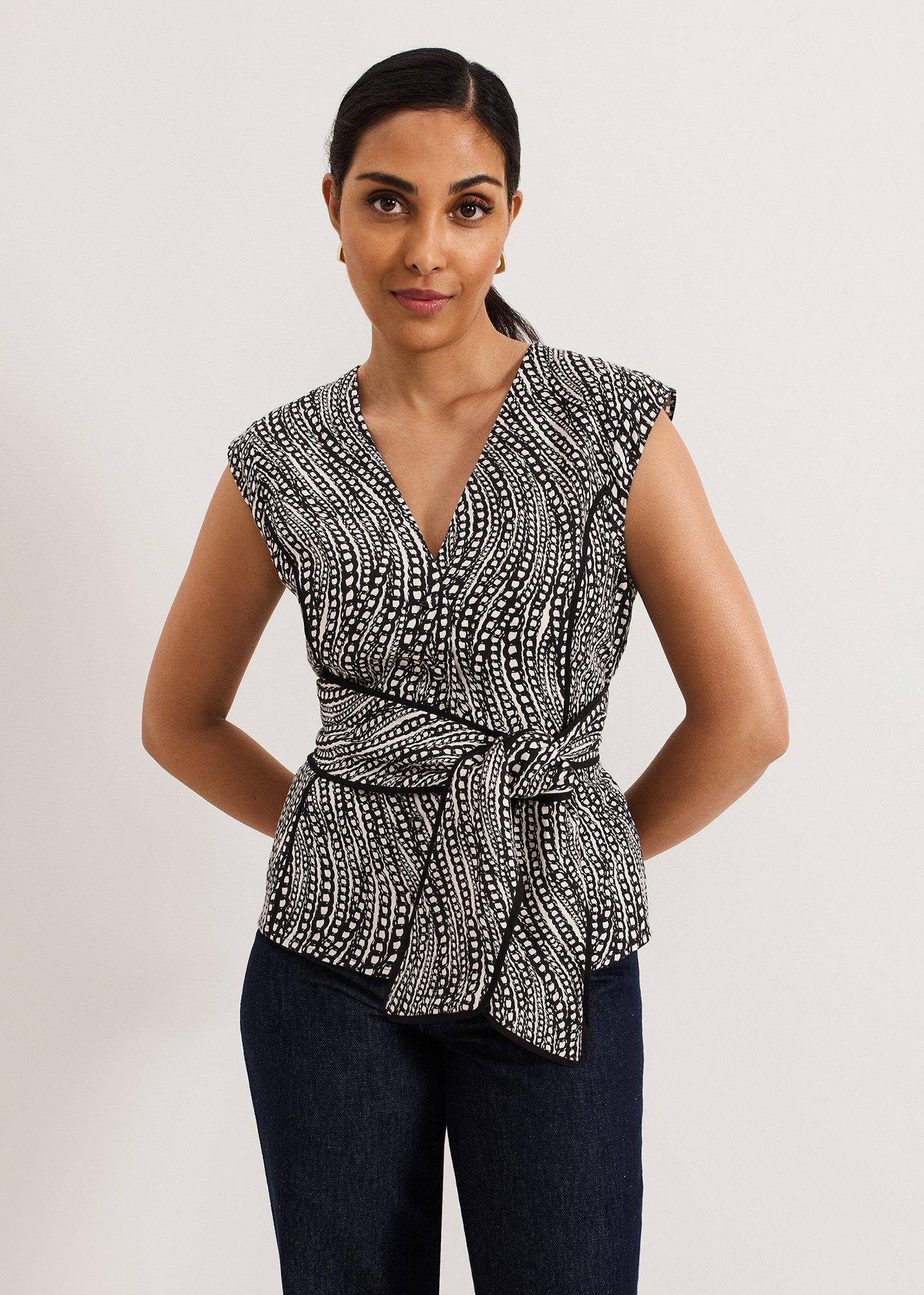 Petite Print Top