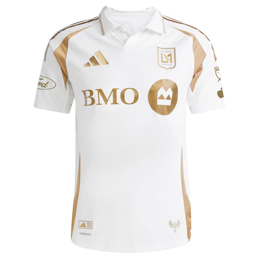 Player Version Men's LAFC #7 Son Heung-Min White 2025 Away - Slim FitA