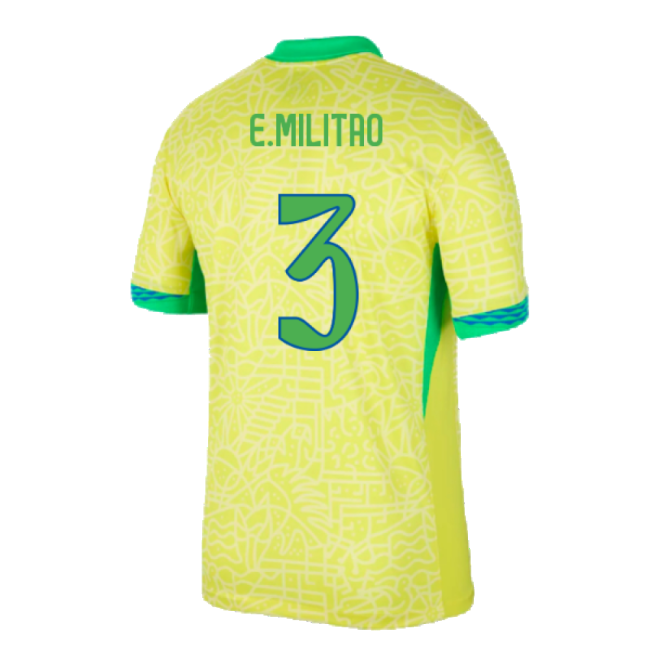 Football Brazil Jersey - Pro 2024-2025 Edition Athletic
