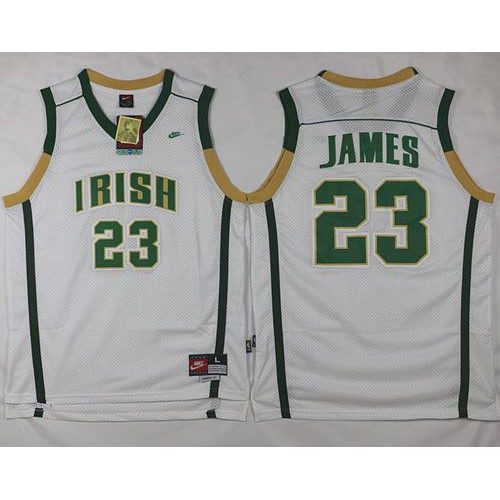 Lakers White LeBron James #23 Jersey - Affordable Basketball Jersey