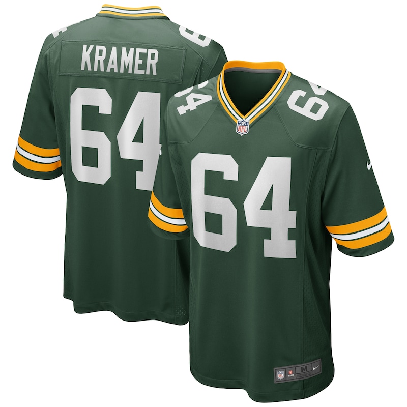 None Jerry Kramer GB Packers Championship Officially Licensed Jersey