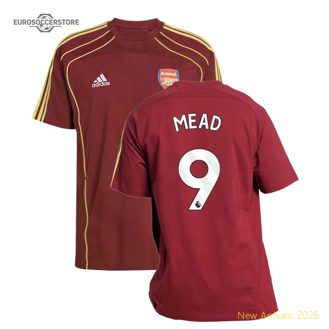 Premium 2025-2026 Arsenal Ubp Tee (noble Maroon) (mead 9) - Premium