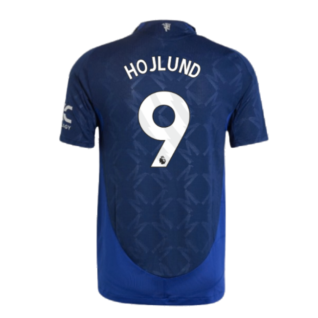 Premium 2024-2025 Man Utd Authentic Away Shirt (hojlund 9) - Premium