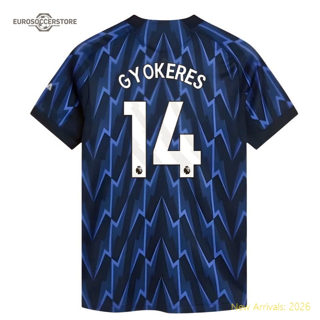 Arsenal 2024-25 Away Fan Version For Women (Gyokeres Football Shirt