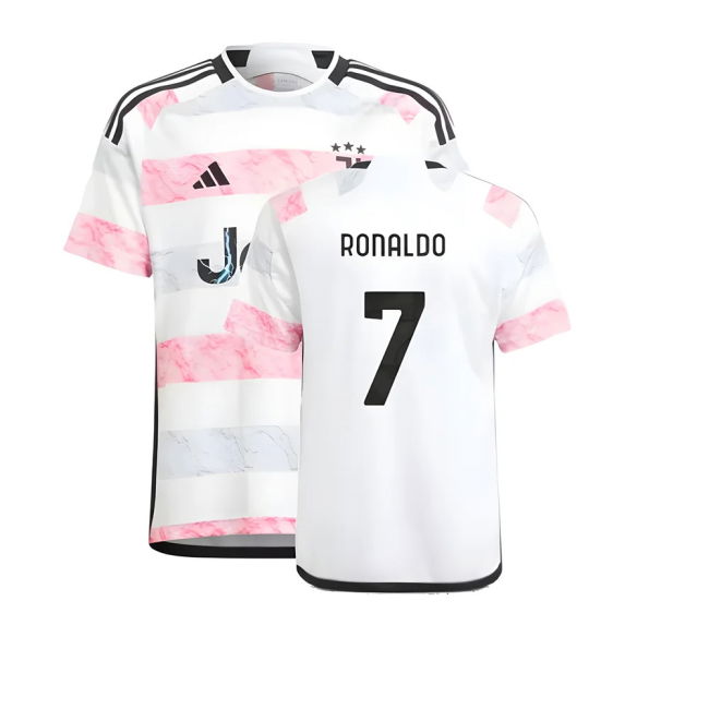 2023-2024 Juventus Away Classic Shirt (Kids) (RONALDO 7)