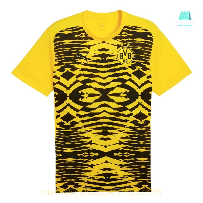 2024-2025 Borussia Dortmund Prematch SS Shirt (Yellow) - Kids