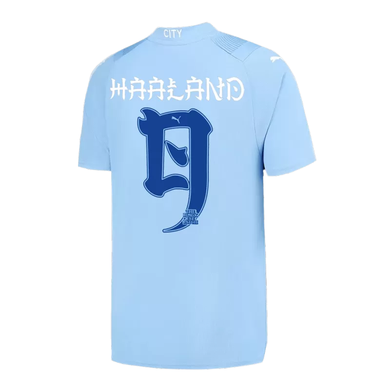 23-24 Manchester City Japanese Tour HAALAND 9 Home Football Jersey