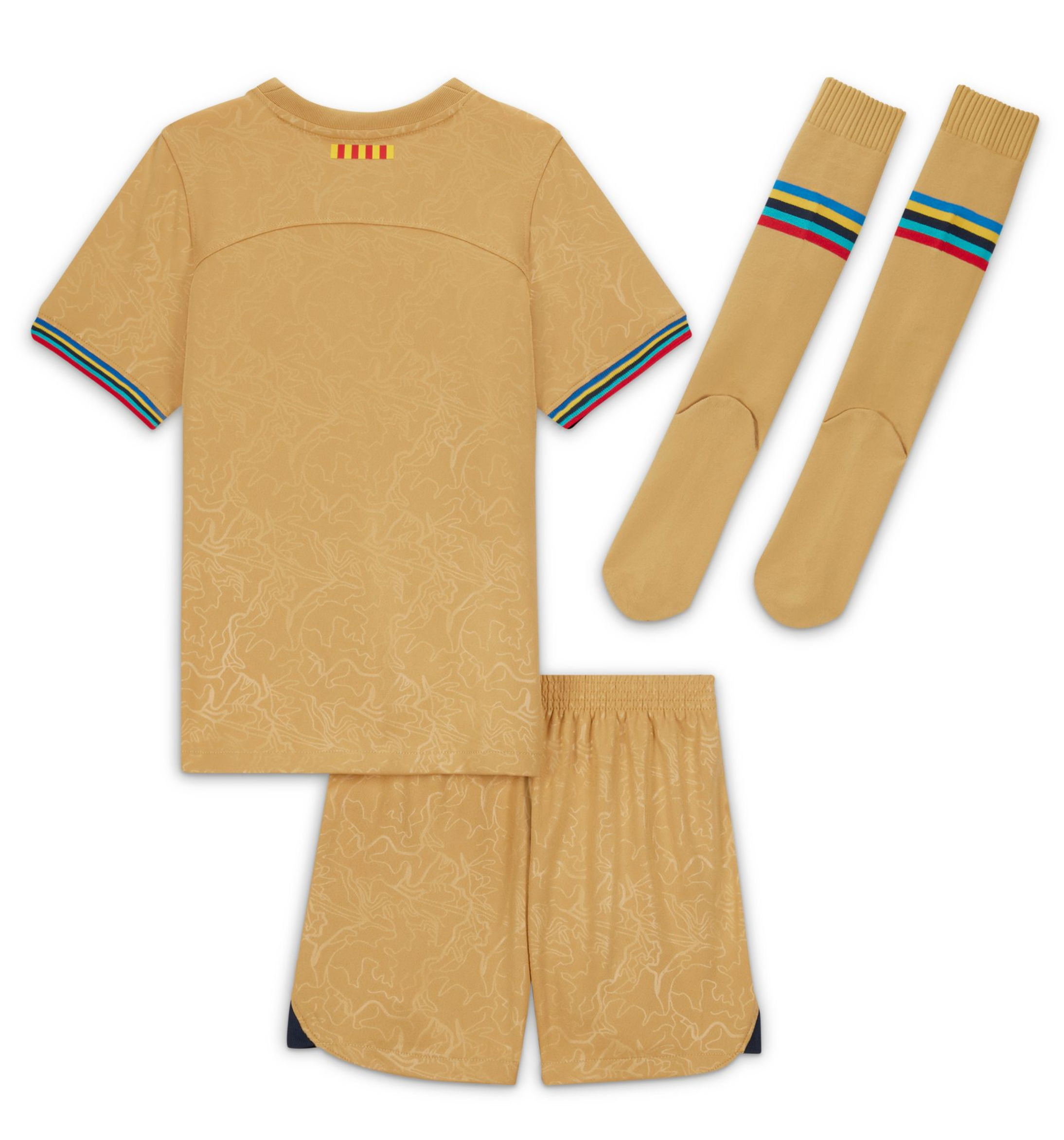 Adult Bar Barcelona Little Boys Away Kit Durable Away Jersey 2023