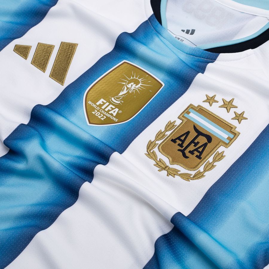 Argentina Home Shirt World Cup 2026 Kids For Algeria Football Fans