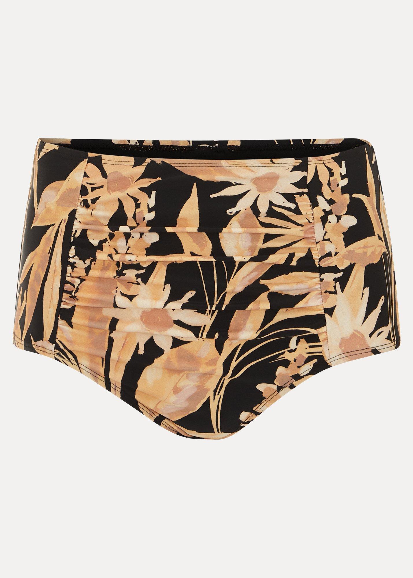 Sunflower Print Bikini Bottom