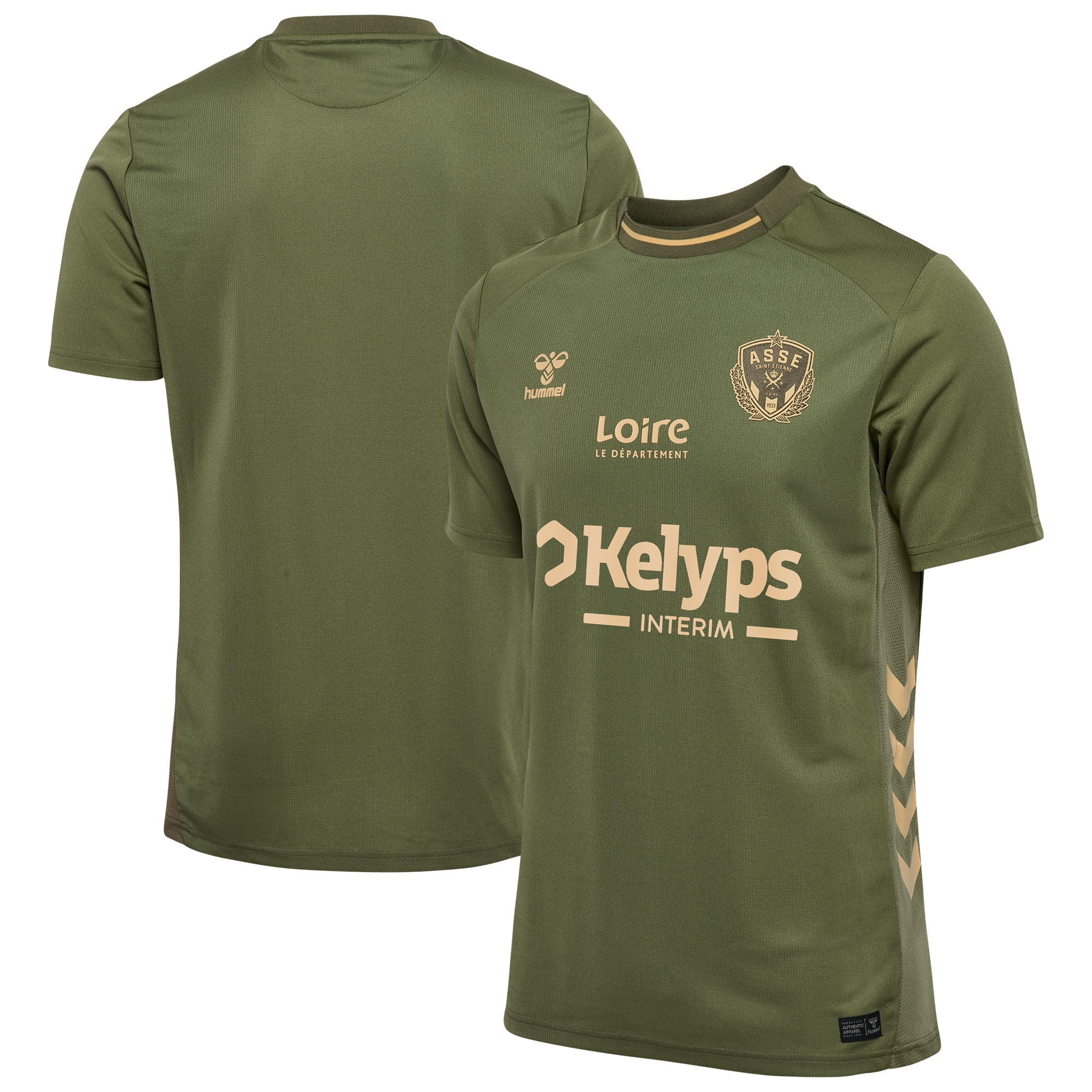 [SJH] St Etienne Unisex Third 2025/26 Replica Jersey - Olive