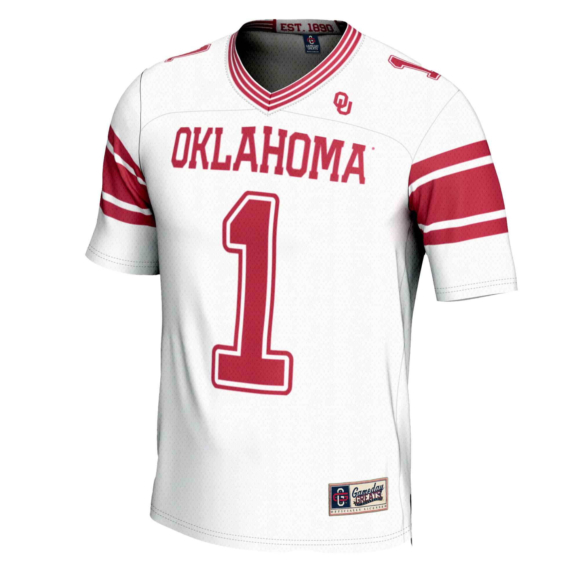 [NJP] Oklahoma Sooners GameDay Greats Football Jersey - White