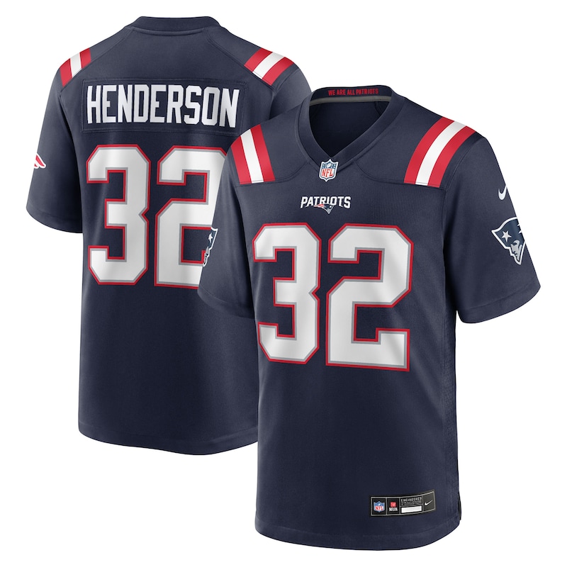None TreVeyon Henderson New England Patriots Timeless Collector's Item