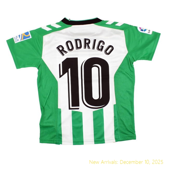 Real Betis 2022-23 Authentic Home Shirt (Small Boys) Rodrigo #10
