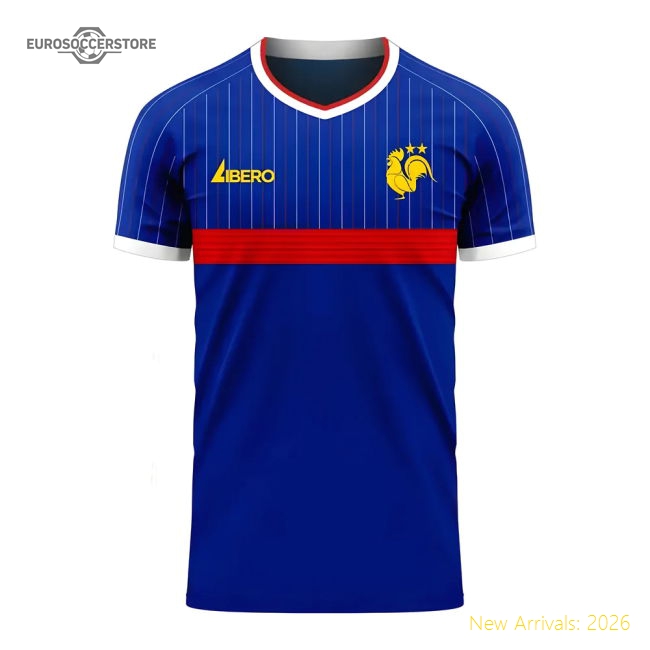 France 2025-2026 Home Kit - Top Breathable Moisture-management