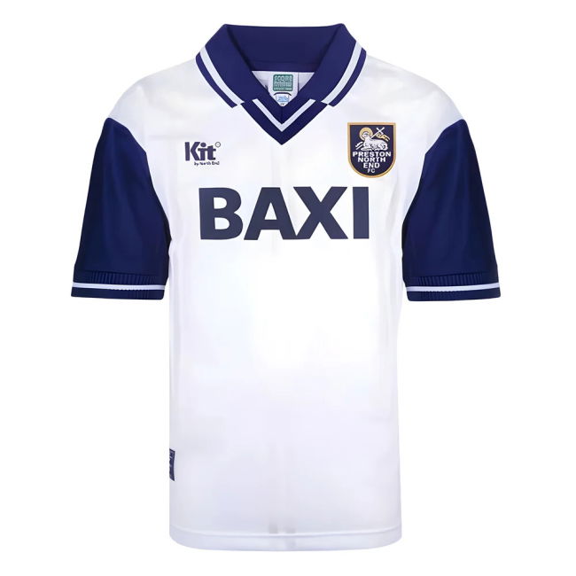 Preston North End 1996 Home Retro Football Jersey