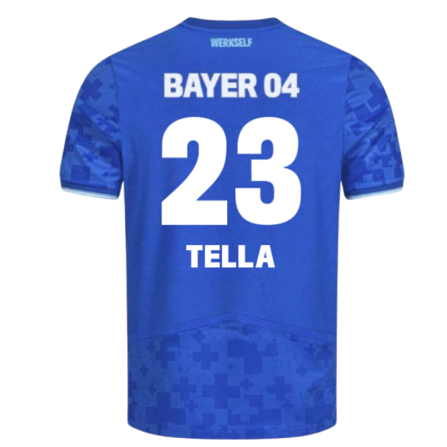 2025-2026 Leverkusen Bayer Third Jersey (Tella 23) Retro Football Wear