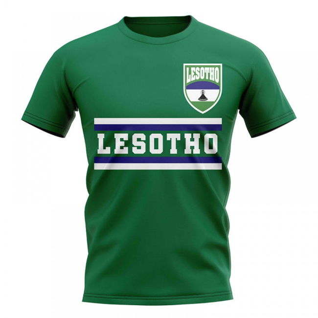 Climate-Control Aero-Dynamic Lesotho Core Football Country T-Shirt