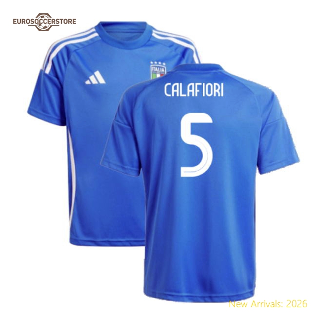 2024-2025 Italy Home Fan Jersey (Kids) (CALAFIORI 5)