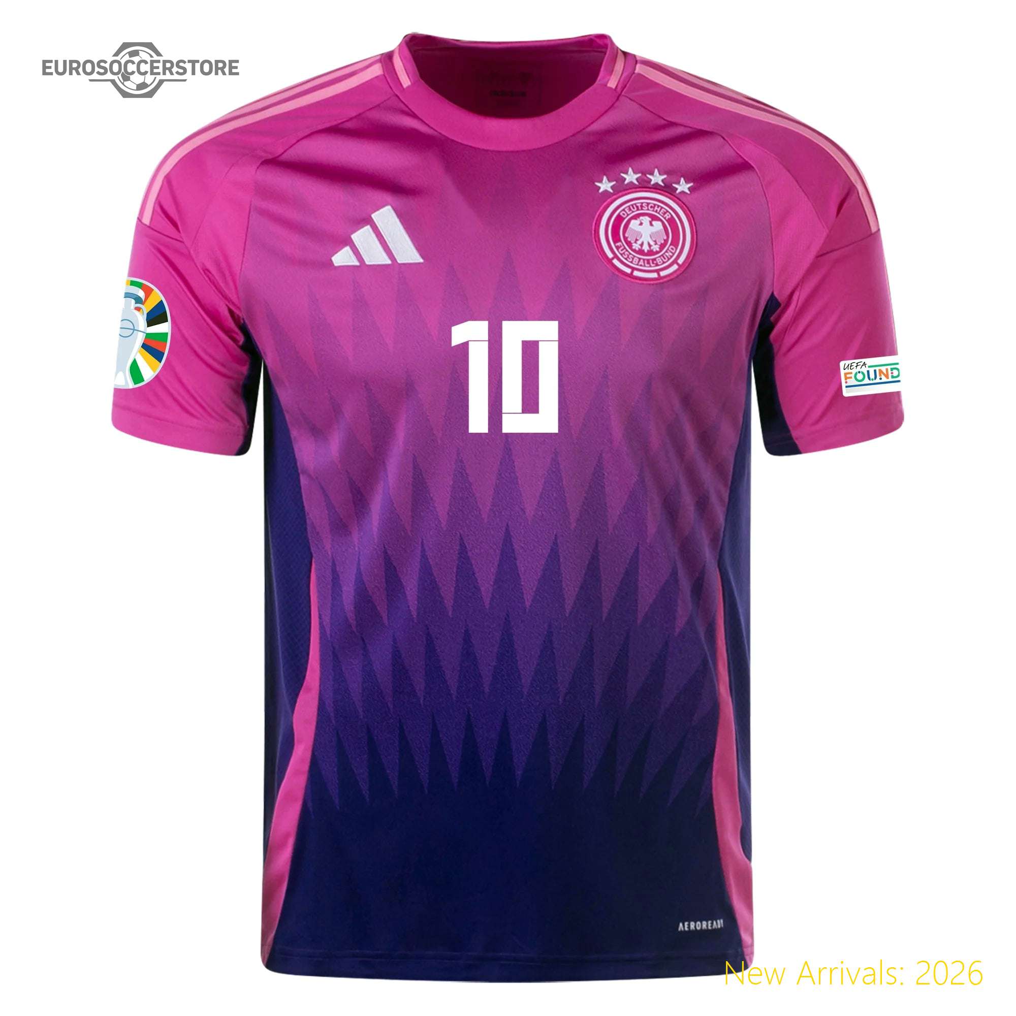 Modern Design Men Top-grade Ger Defensive Rock Away Jersey 2024
