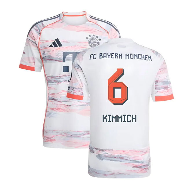 2025-2026 Bayern Away Shirt (Kimmich 6) Lightweight UV Protection
