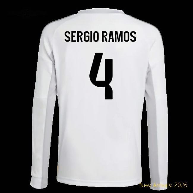 2025-2026 Football Team Kids Safe Ramos Jersey Performance Fabric