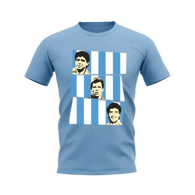 Maradona Zola Careca Napoli supporter T-Shirt (Unisex