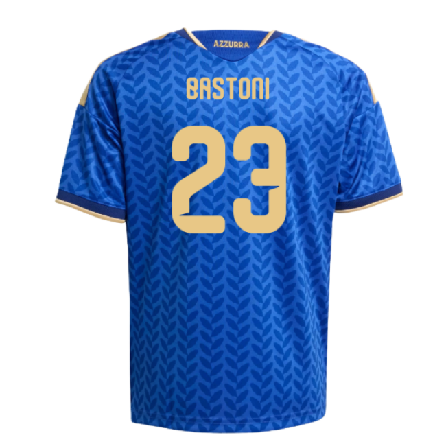 2026-2027 Italy Home Shirt (Kids) (Bastoni 23) Holland Premium