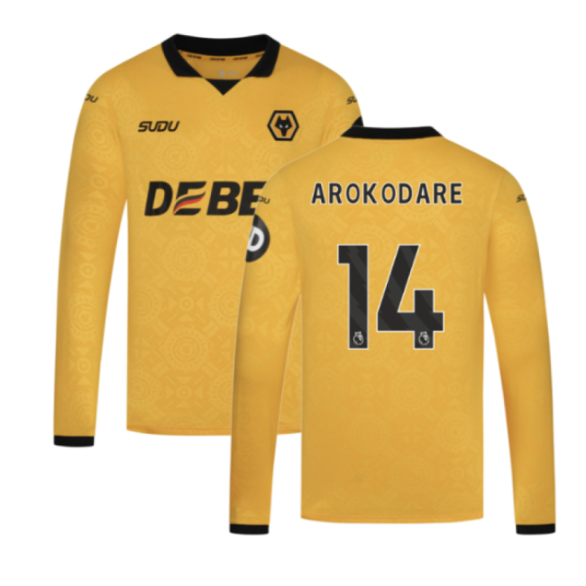 Trendy High-Quality 2025-2026 WOL Home Classic Jersey Arokodare 1#118