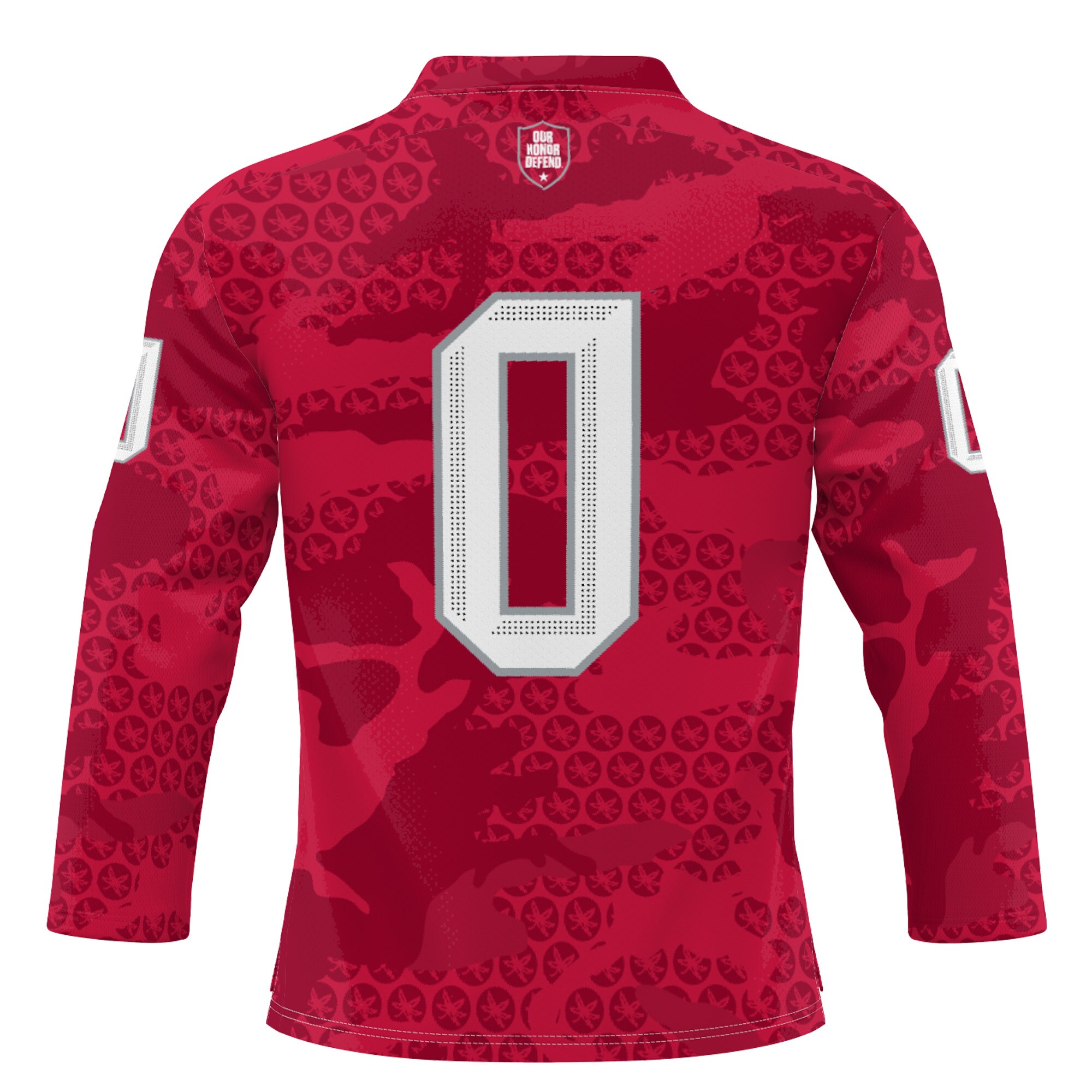 [NJP] Ohio State Buckeyes GameDay Greats Youth Ice Hockey Jersey - Scarlet