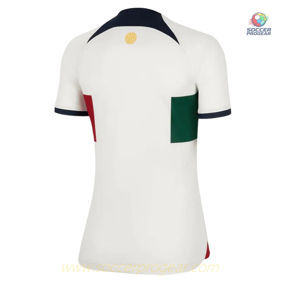 WOMEN'S JERSEY PORTUGAL AWAY WORLD CUP 2022