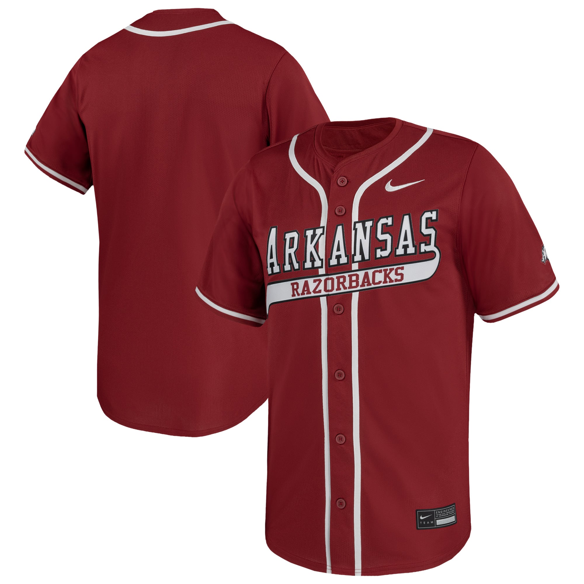Arkansas Razorbacks Nike Limited Baseball Jersey - Cardinal