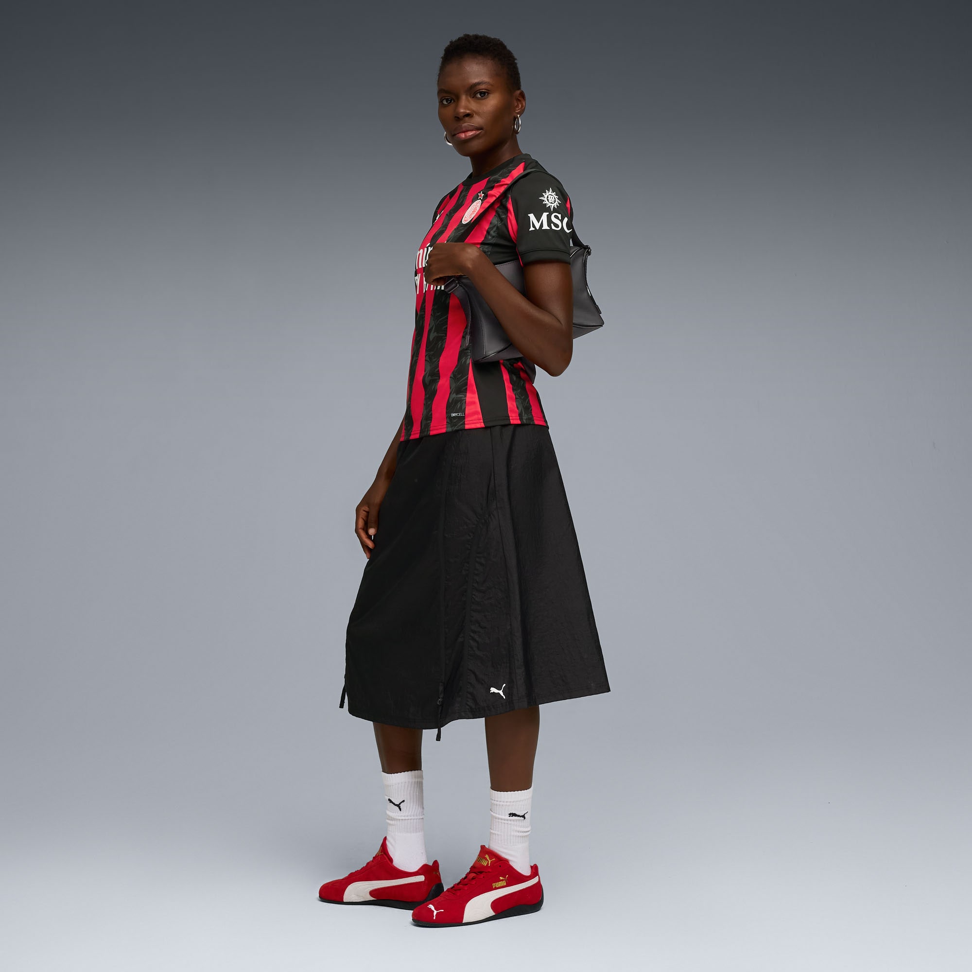 [LK] AC Milan Women's 2025/26 Home Replica Jersey - Red