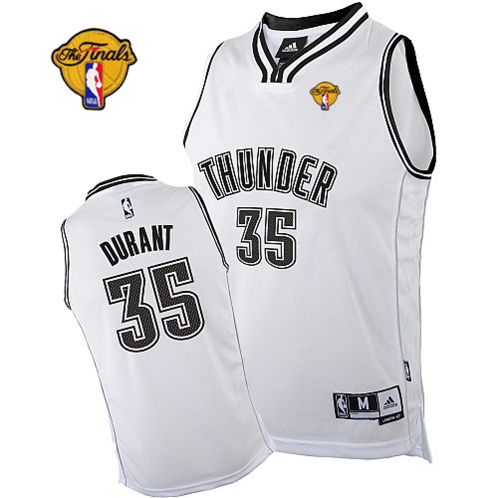 Performance Retro Men's OKC #35 Kevin White Basketball Jersey