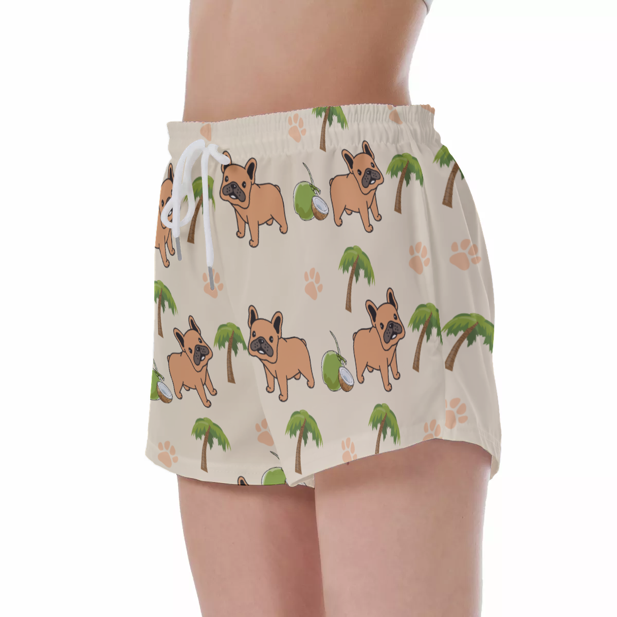 Safe Safe Non-slip Blue - Bulldog Women's Short Pet Gear