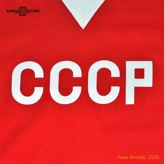 Soviet Union (CCCP) 1960s Kids Retro Football Shirt