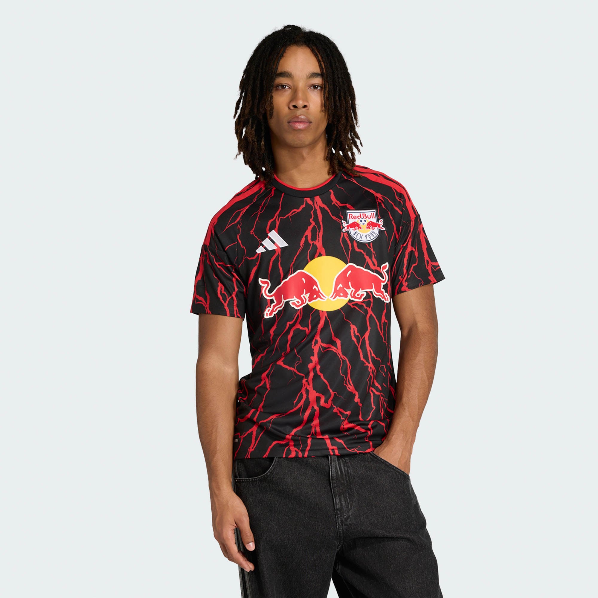 [SJH] New York Red Bulls 2026 The Rooted Kit Replica Jersey - Black