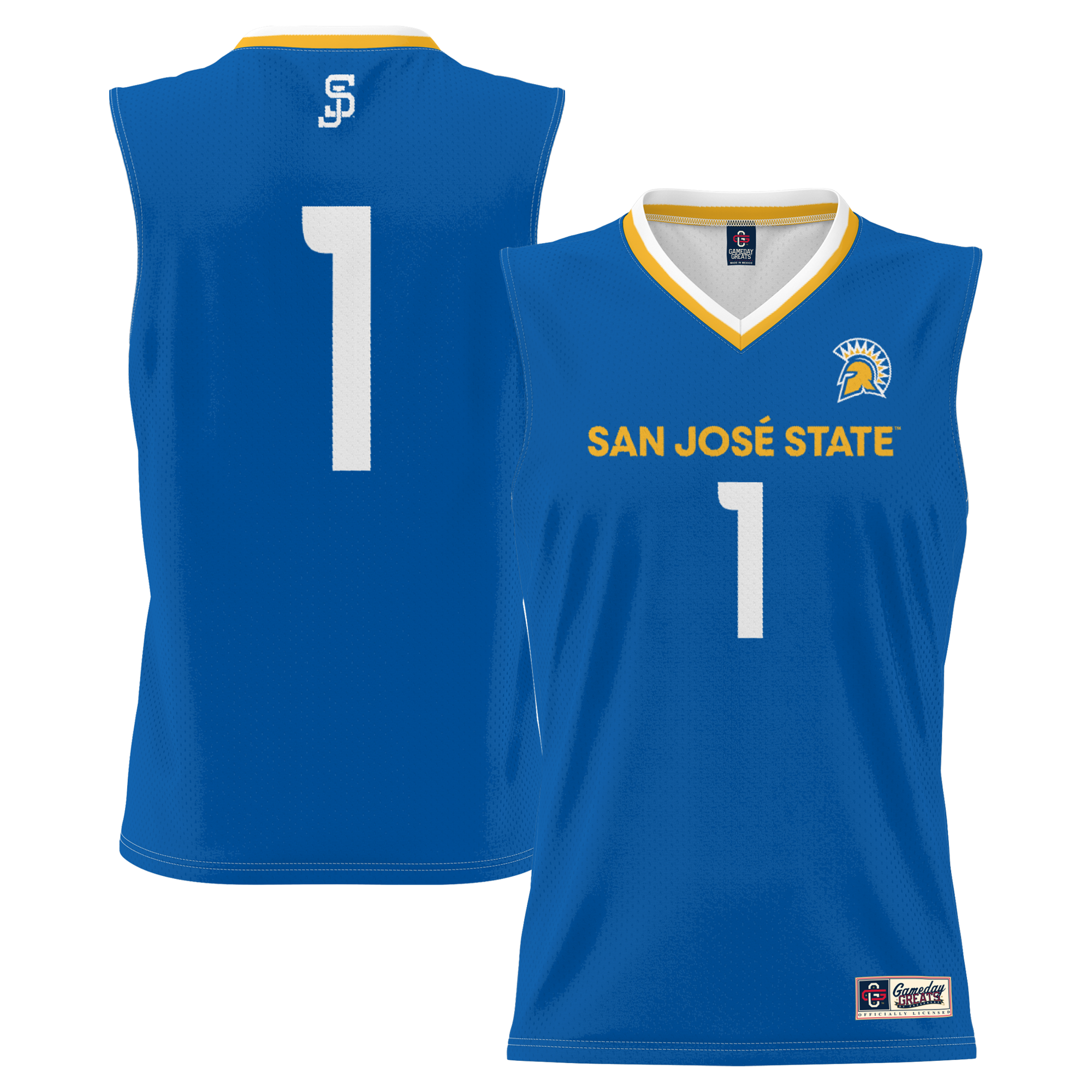 [NJP] San Jose State Spartans GameDay Greats Youth Lightweight Basketball Jersey - Royal
