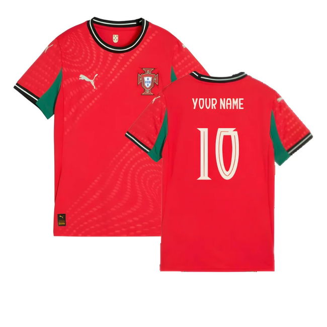 Custom Portugal Home Jersey 2025-2026