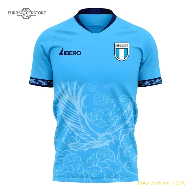 Performance Lazio 2025-2026 Home Concept Football Kit (Libero) (Sergej