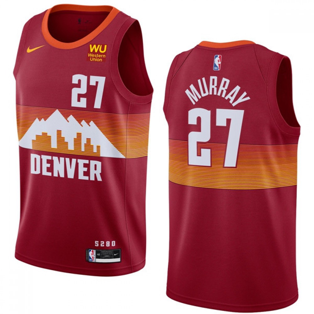 Performance Denver Nuggets 27 Jersey - Red City Edition - Basketball Fan Gear