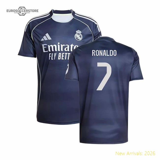 Elite 2025-2026 Real Madrid Alternate Jersey (ronaldo 7)