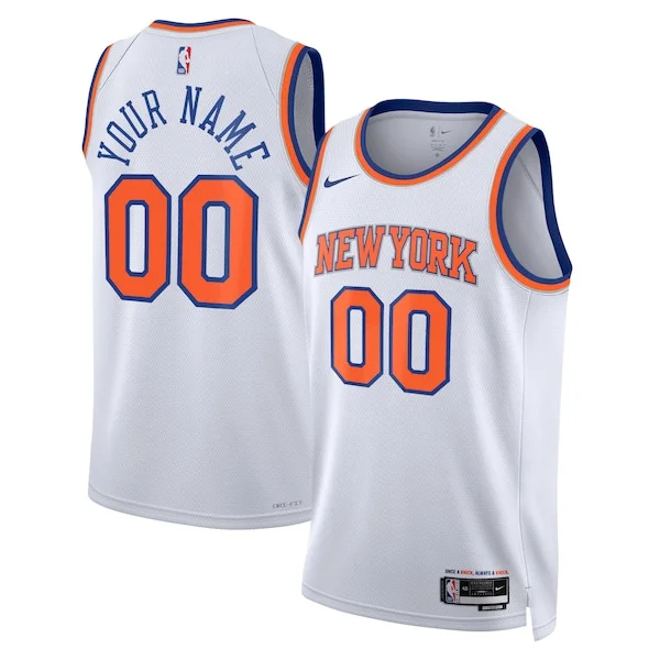 New York NYK Swingman Jersey - contemporary Basketball - Blue