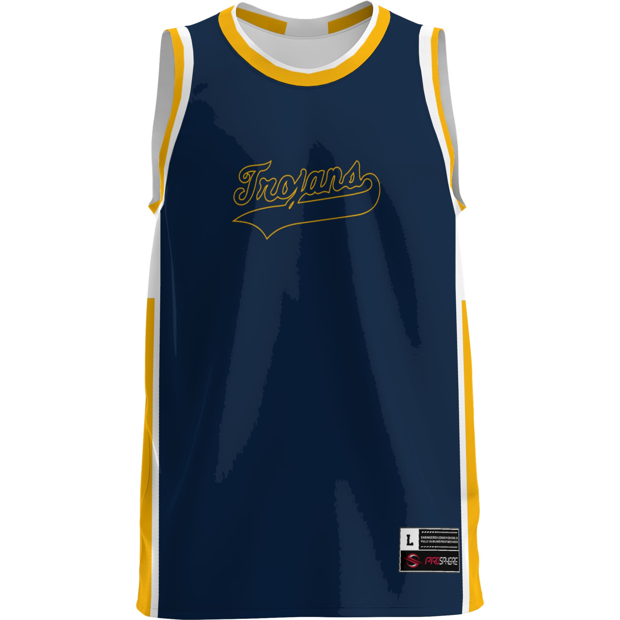 [DDG] Central Alabama Community College Trojans GameDay Greats Youth Lightweight Basketball Jersey - Navy