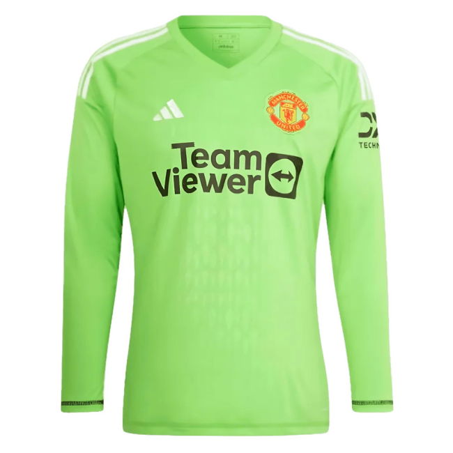 Man Utd Home Football Shirt 2023-20 Season DE GEA 1 L M S