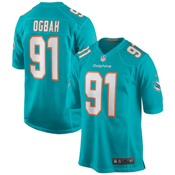 Performance None Game Jersey - Premium Aqua NFL Fan Jersey | Game D...