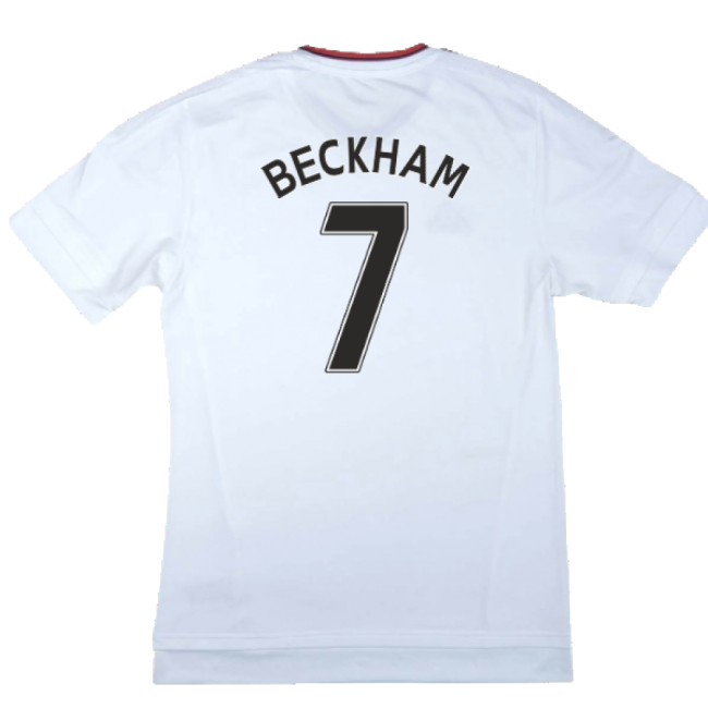 Manchester United 2015-16 Away Top (Excellent) (Beckham 7)