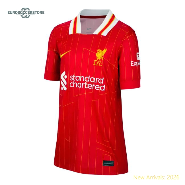 Kid-approved Kids Liverpool Jersey 2024-2025 Machine-washable