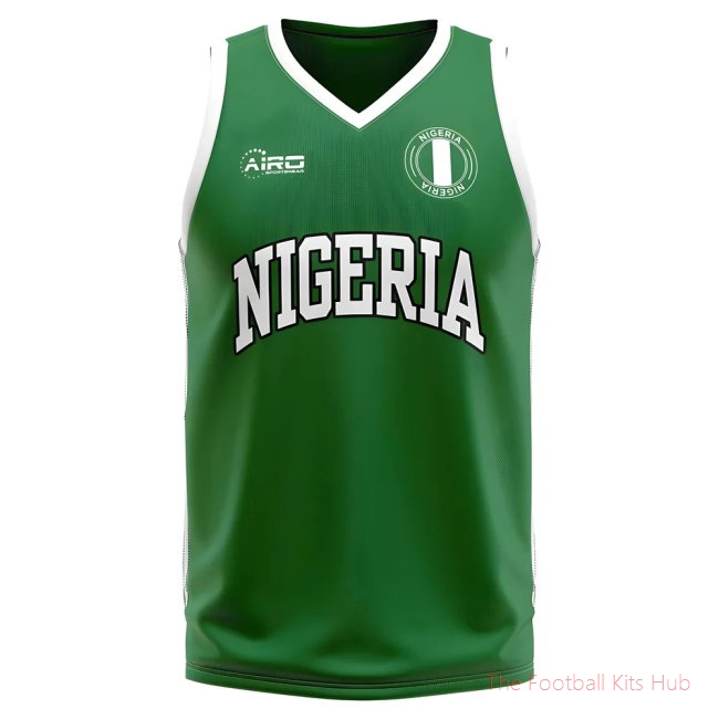 Men Nigeria Home Concept Basketball Shirt